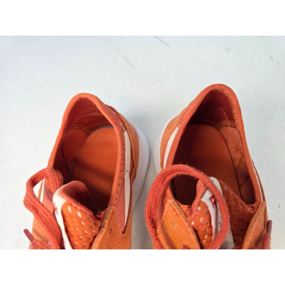 Reebok Womens Sneakers Size 8.5 Orange Classic Nylon Suede Walking Shoes CN5114 - Picture 12 of 14